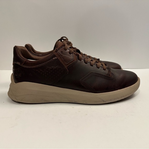 Timberland Men\'s Bradstreet Ultra Oxford Brown Leather Shoes A2D52 Size 9.5 main image 8